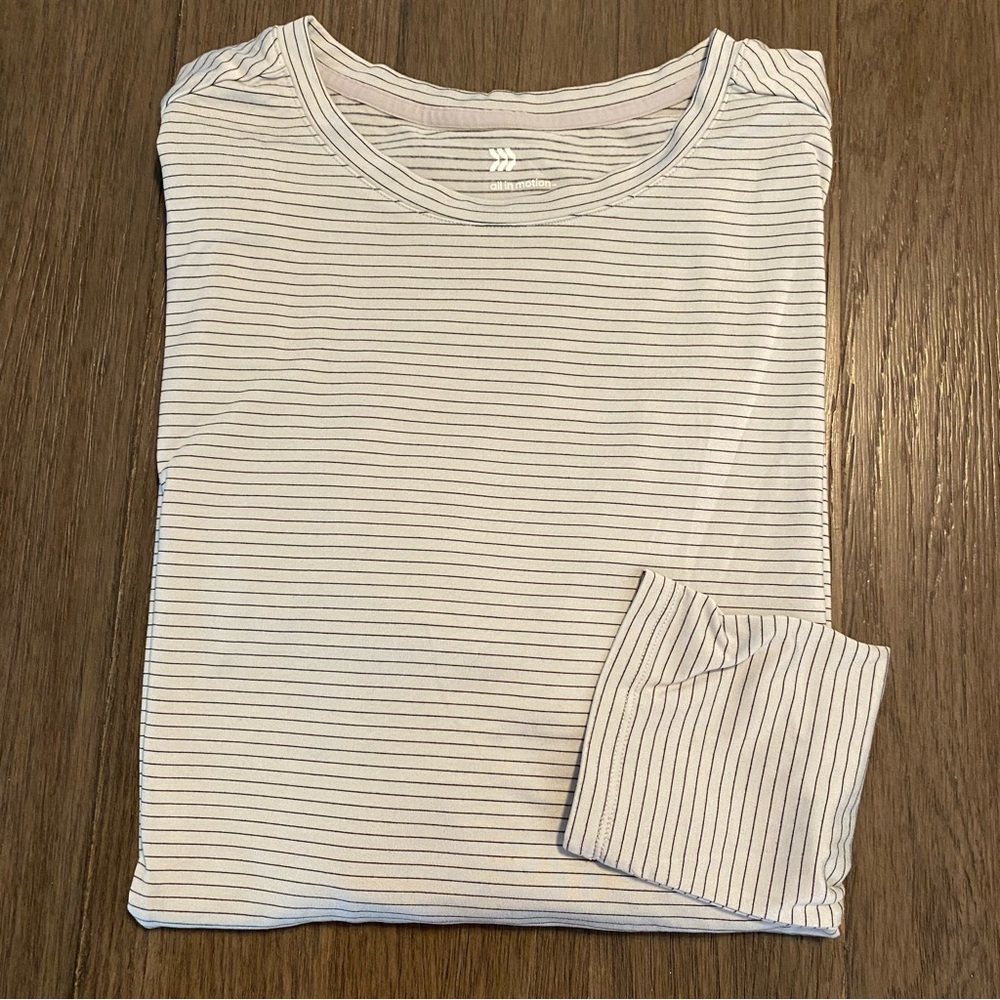 All in Motion long sleeve performance tee!